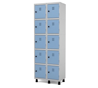 Roupeiro de Aço com 10 portas pequenas