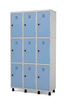 Roupeiro de Aço com 09 portas médias